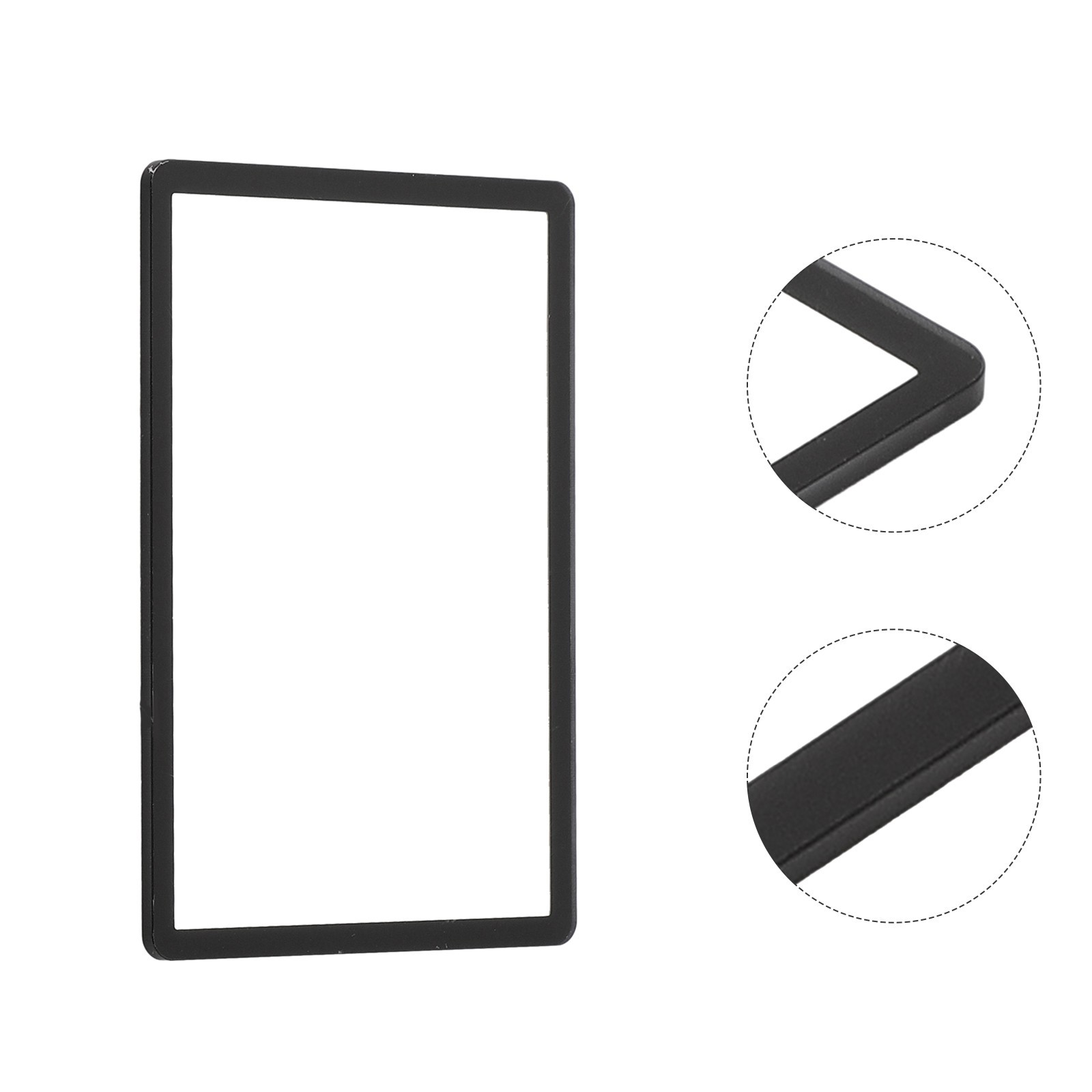 For Canon 6D Camera Screen TFT Display LCD Glass Transparent Frame Replacement