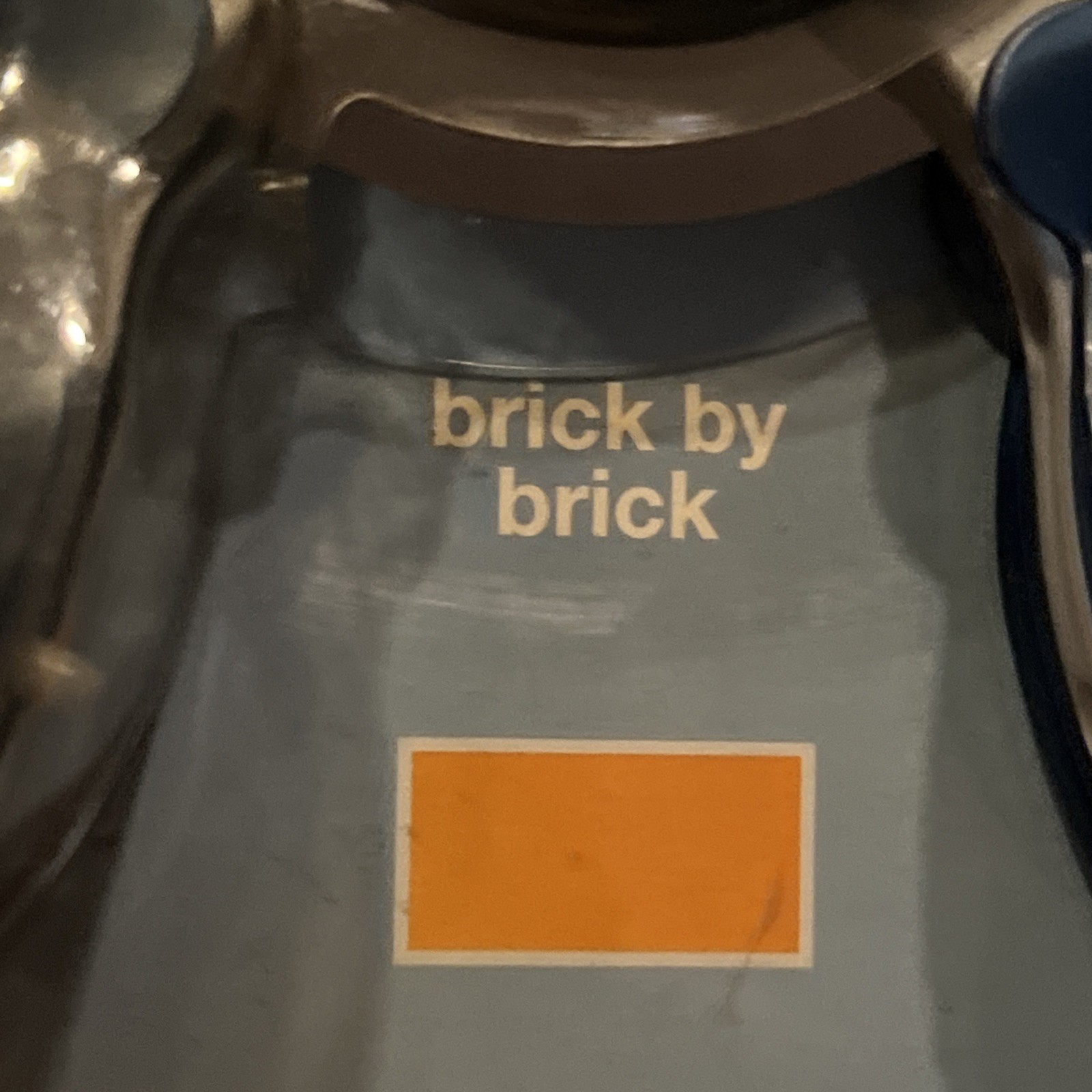 Fiskars Medium Squeeze Punch "Brick By Brick" 12-7439 - NEW Sealed