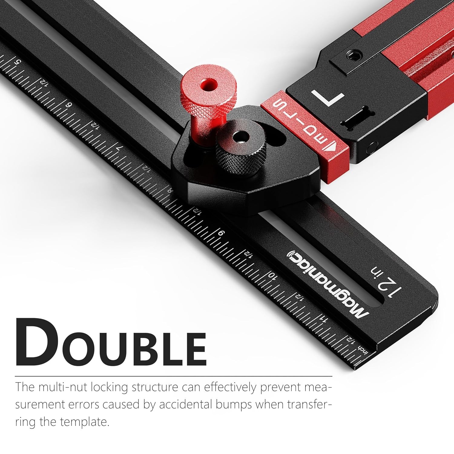 Stair Tread Template Tool Jig – Adjustable Aluminum Stair Layout Scribe Set