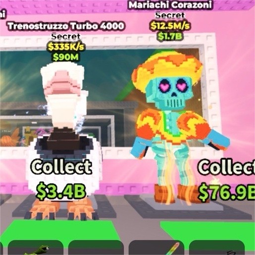 Roblox secret trenostruzzo turbo 4000 steal a brainrot Rare