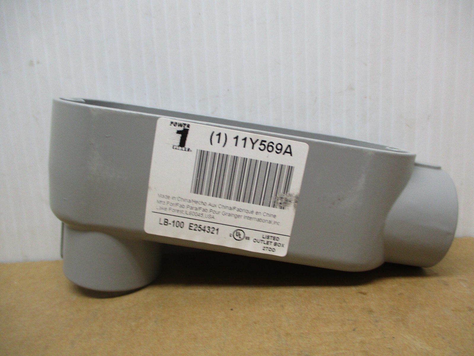 CONDUIT UNILET, LB75A, 3/4", CONDUIT OUTLET BODY, LOT OF 5