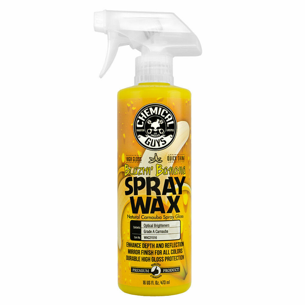 Chemical Guys Blazin' Banana Spray Wax Natural Carnauba Spray Gloss (16 oz)