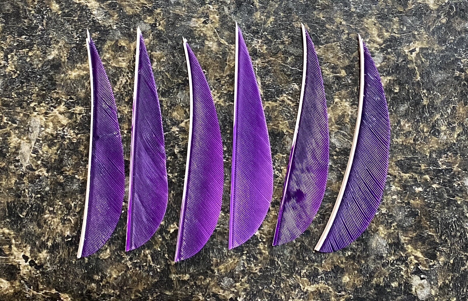 Traditional Archery Feathers RW Parabolic 3” Purple Feathers 149 Pack