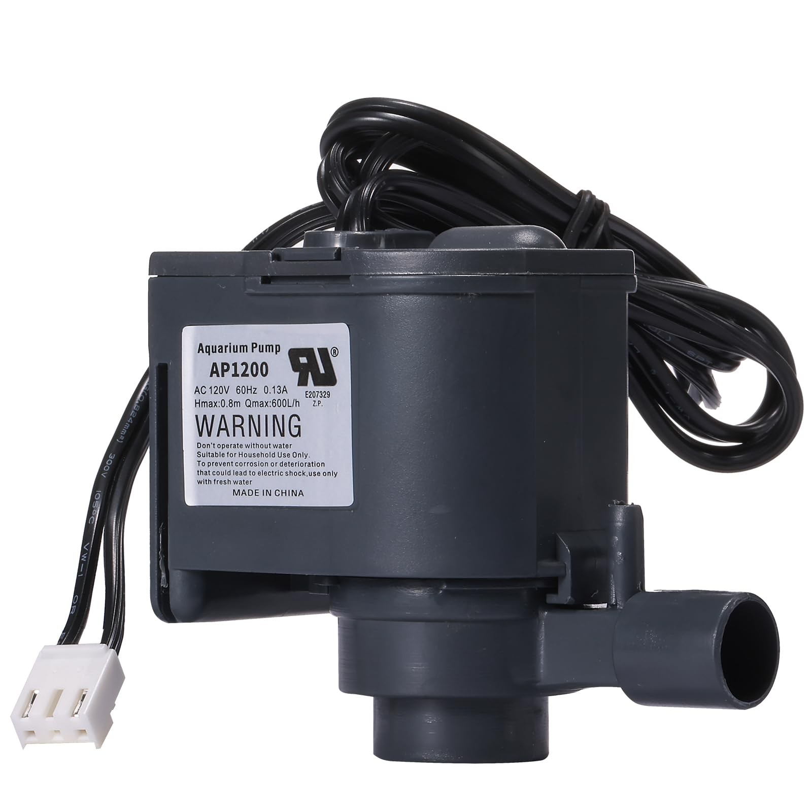AC 120V AP1200 Commercial Large Flowing Water Ice Machine Water Pump Small Ci...