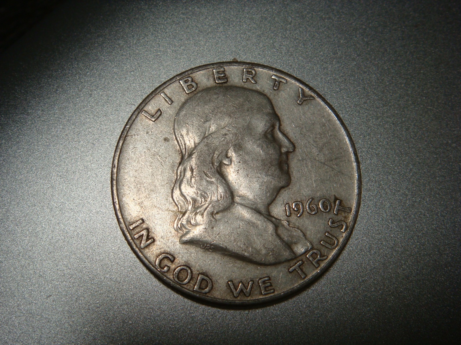 (1) Random 1960 D Franklin Half Dollar - album fillers