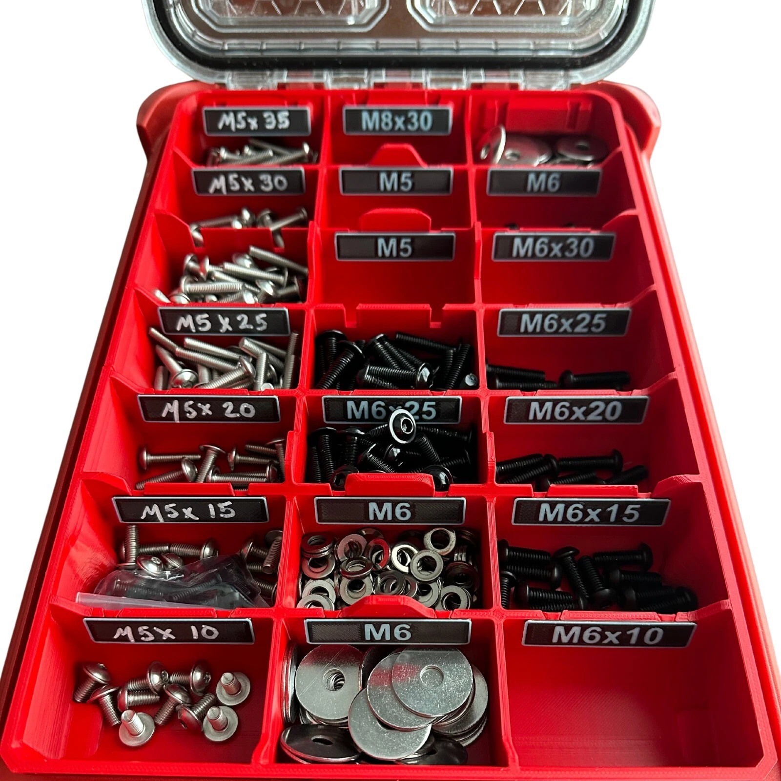 Packout Slim Organizer Small Bin Insert Customizable Storage for 48-22-8436
