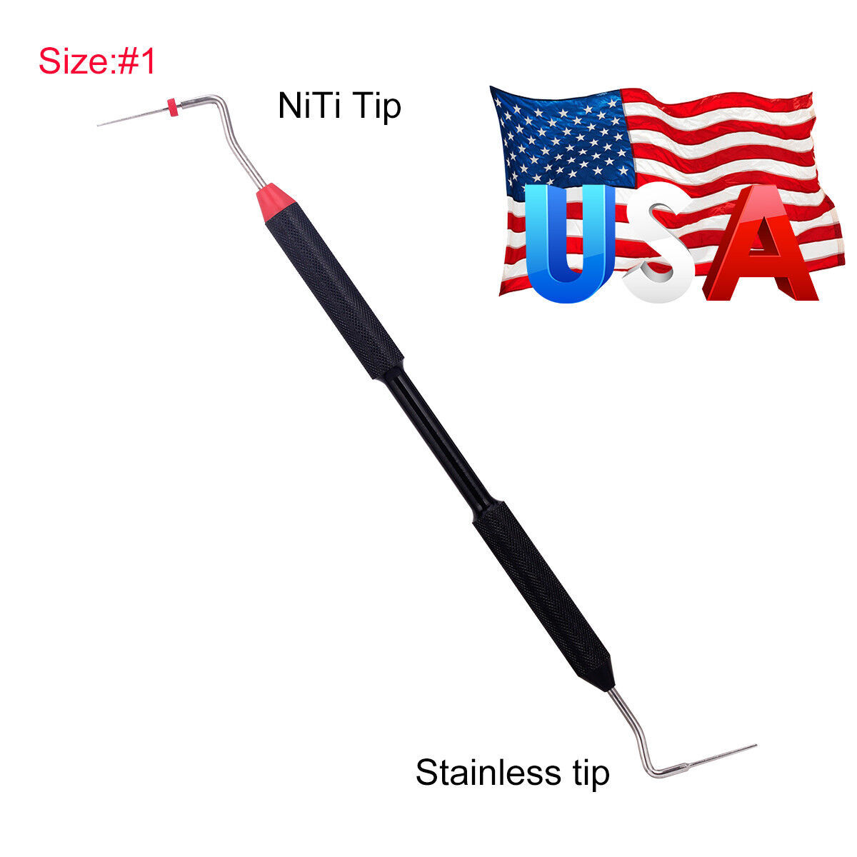 USA Dental Sybronendo Endo Buchanan Hand Plugger Tip Fill Obturation Size#1 OR