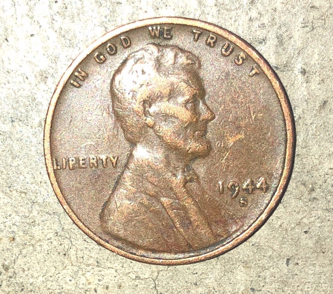 1944 S Wheat Penny