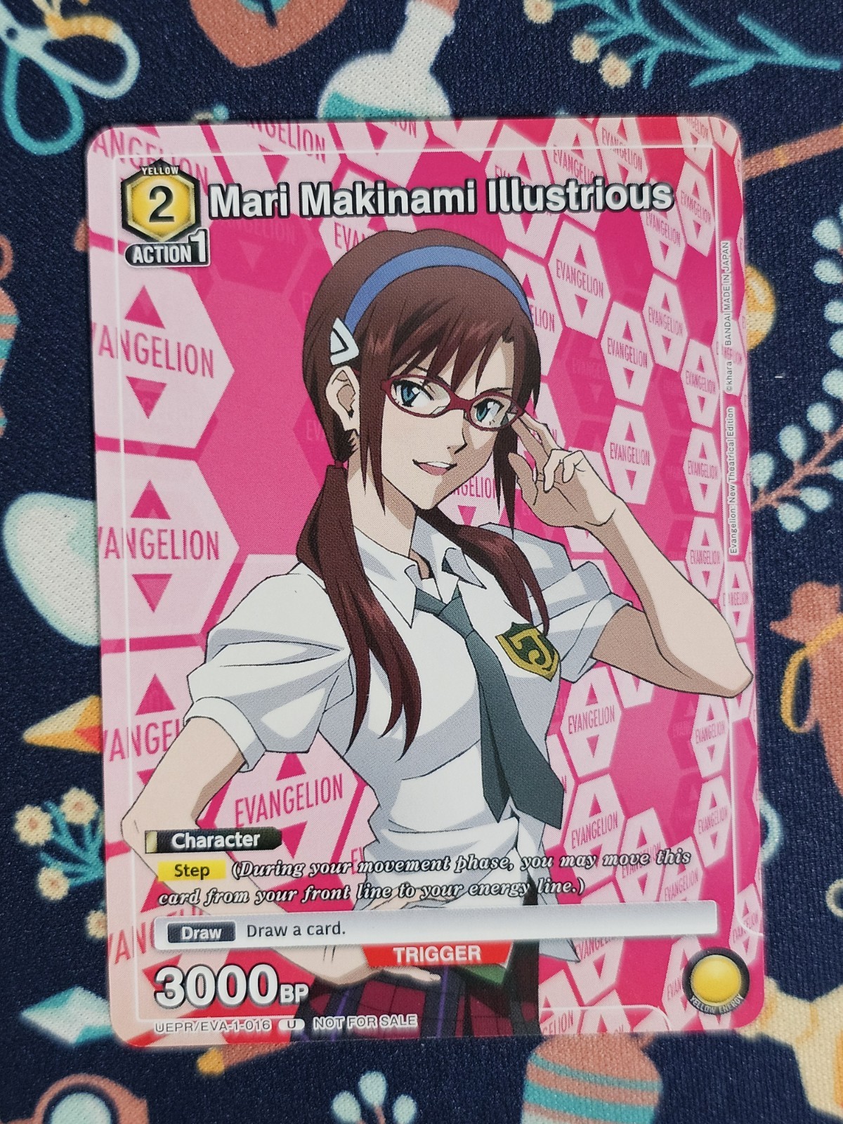 Mari Makinami Illustrious Alternate Art Promo - UEPR /EVA-1-016 NM - Union Arena