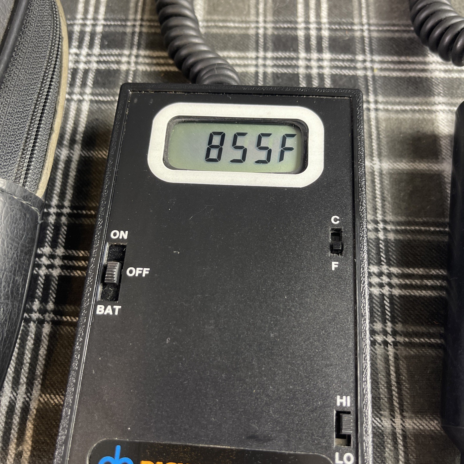 DC Dickson (IR-500) Infrared Temperature Measuring Sensor 9V-DC W/Case