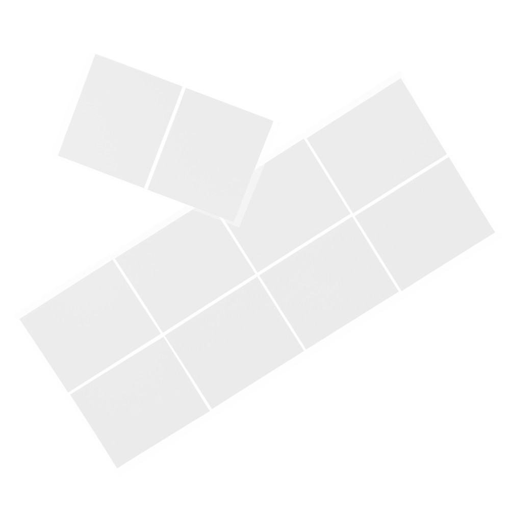 10Pcs LED Light Diffuser Sheet White Adhesive Pet Film for Ceiling Lighting