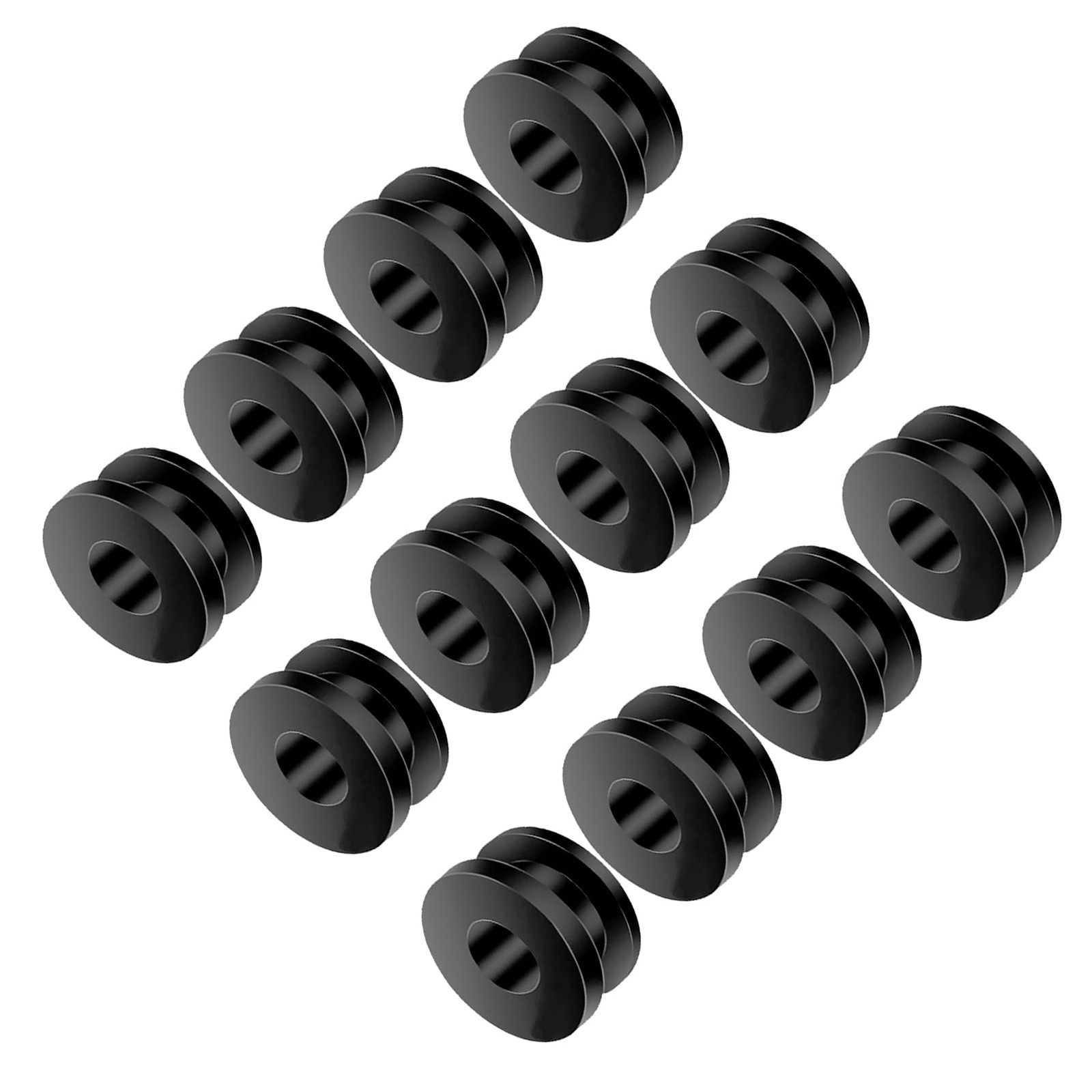 Rubber Grommets Kit Rubber Polishing Pad Fits for Automotive Motorcycle Body ...
