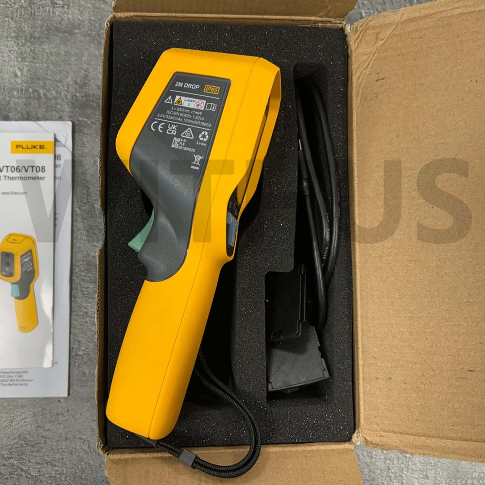 [CLEARANCE] FLUKE VT06 Visual IR Thermometer -20°C to 400°C Temperature