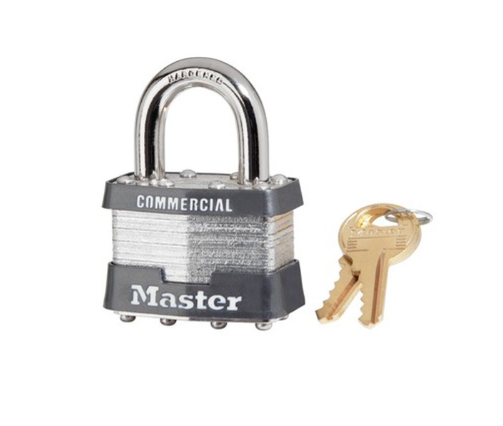Master #1 Padlocks - Pack of 6, Keyed Alike