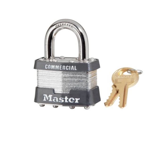 Master #1 Padlocks - Pack of 6, Keyed Alike