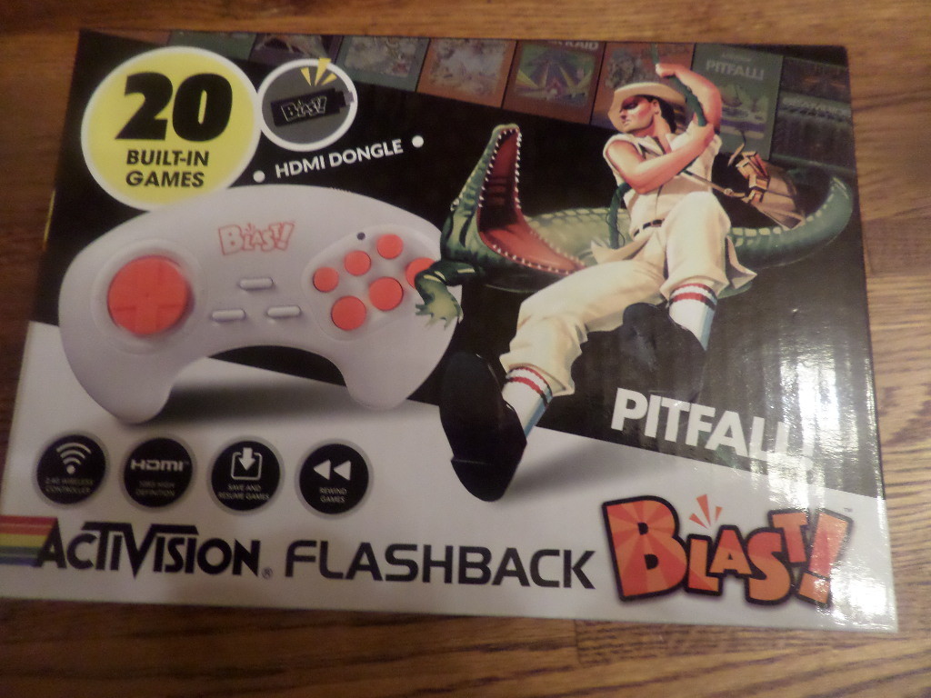 Activision Flashback Blast! Pitfall River Raid Atlantis HDMI Retro Video Gaming