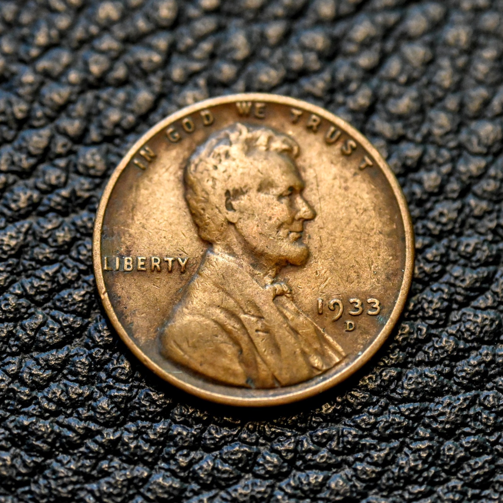 1933-D Lincoln Wheat Cent ~ FINE (F / FN) Condition ~ COMBINED SHIPPING!