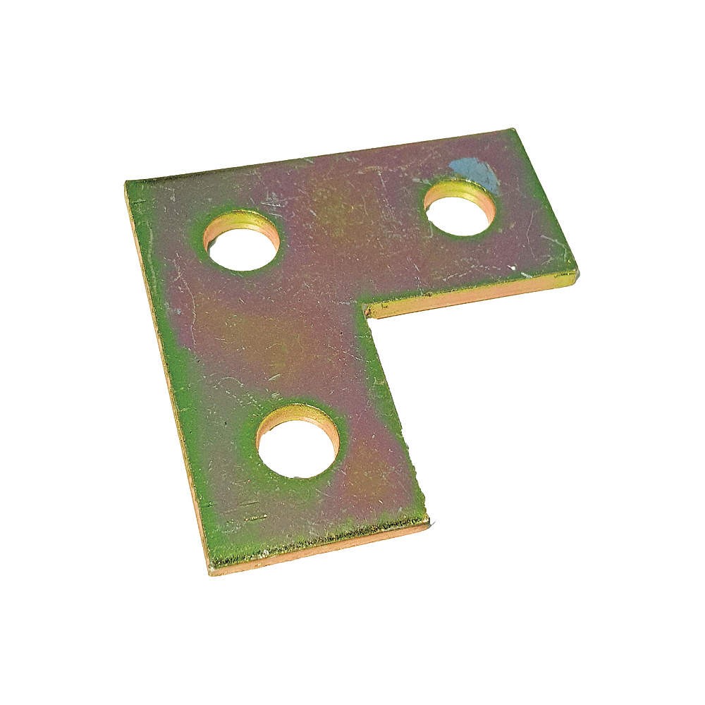 GRAINGER APPROVED V344Y Corner Plates,Steel 2HAK1