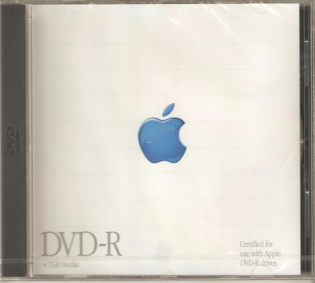 Genuine Apple 4.7GB DVD-R Blank DVD Disc NEW & SEALED Vintage NOS