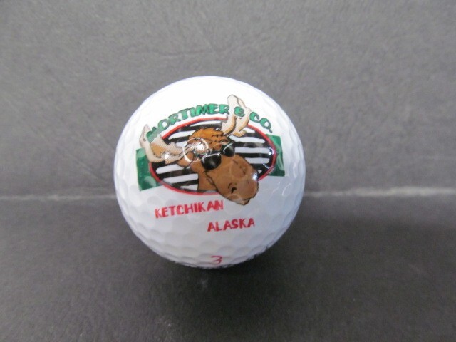 MORTIMER & Co. , Ketchikan, Alaska  GOLF BALL