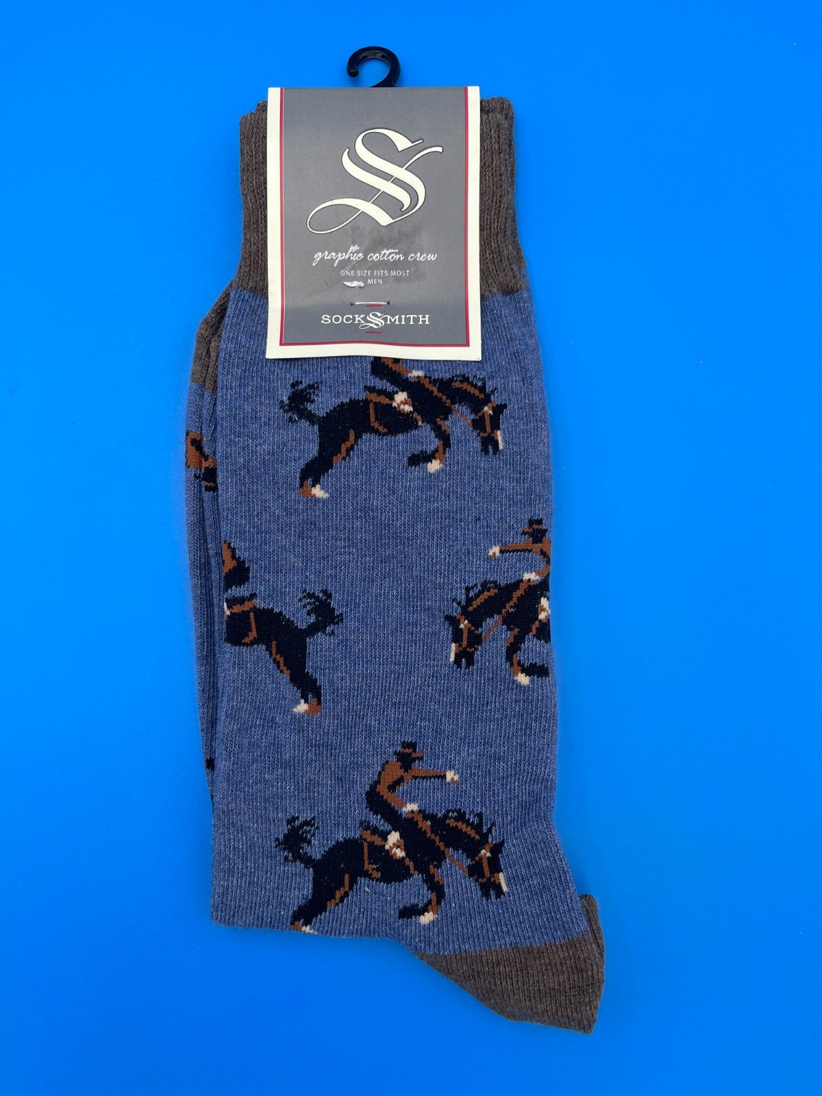 Socksmith - Men's Crew Socks - One Size Fits Most - New with Tags - for Charity!