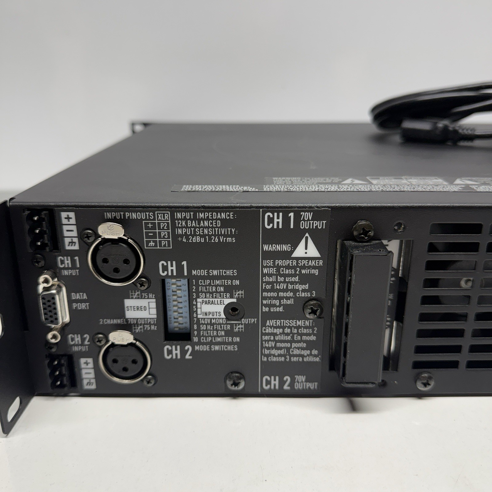 QSC CX302V 2 Channel 70V Power Amplifier