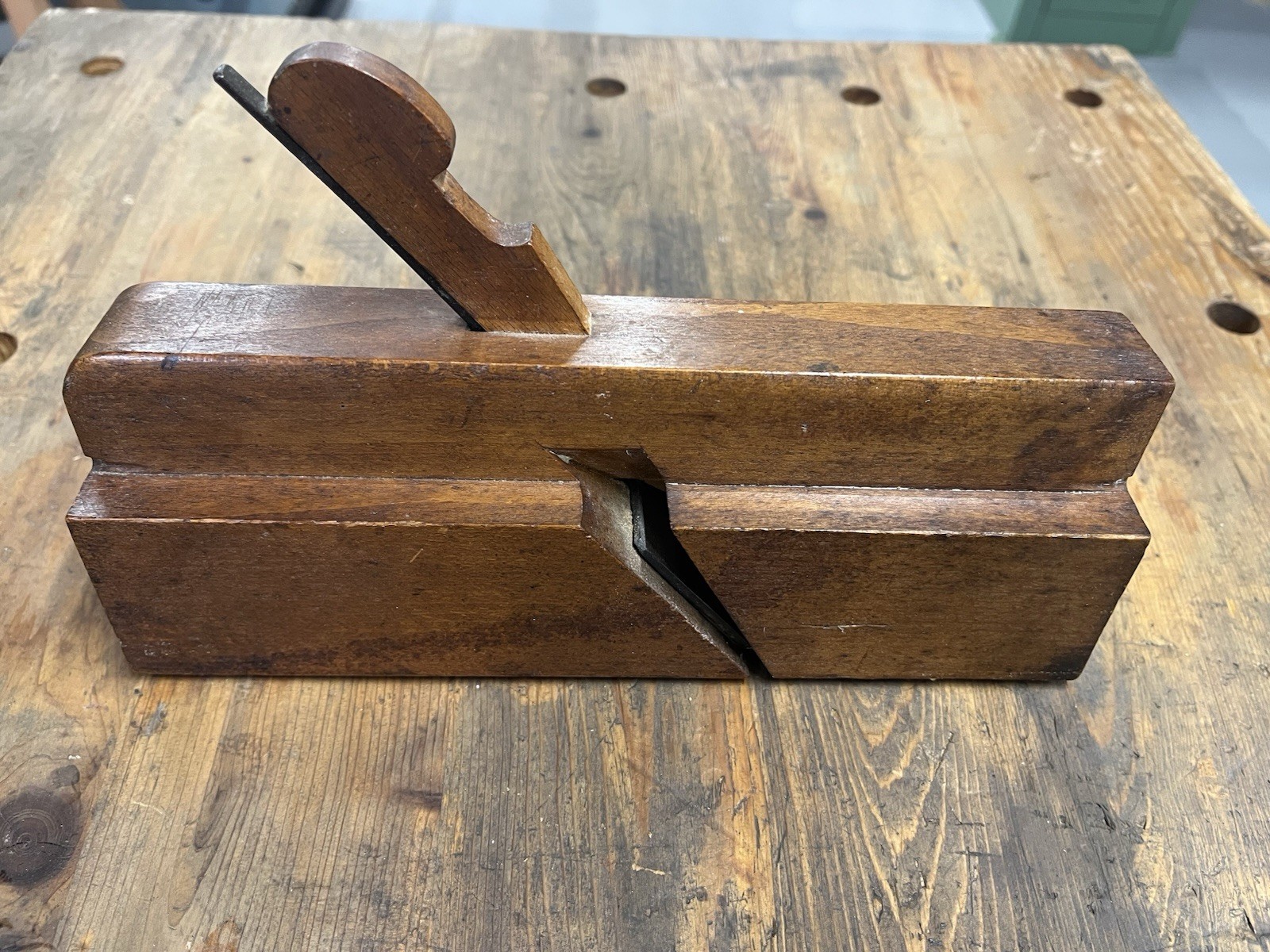 J. Kellogg, Amherst MS, Boxed Complex Molding Plane