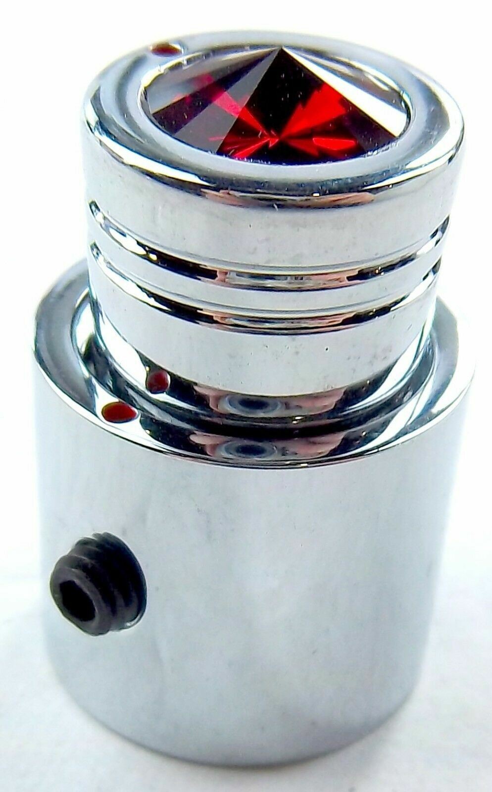 CB Radio Knob On/Off Volume Squelch for 1/4" Shaft Set Screw Red Jewel UP#21790
