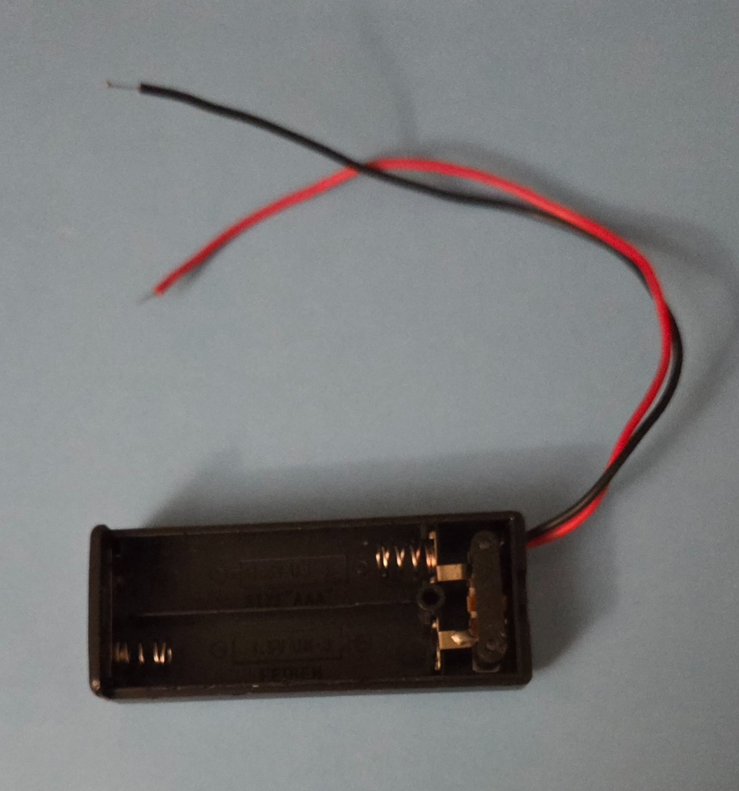 4-Pack AAA DIY Battery Holder Case Box 3V With Power Switch With Wire
