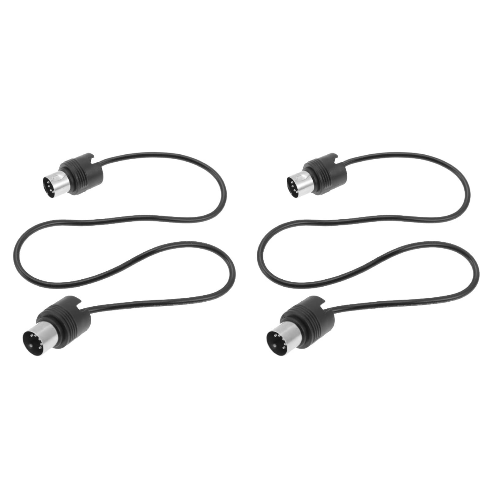 Midi Male To Male Connection Cable 19.7 Inch Professional Instrument Cord