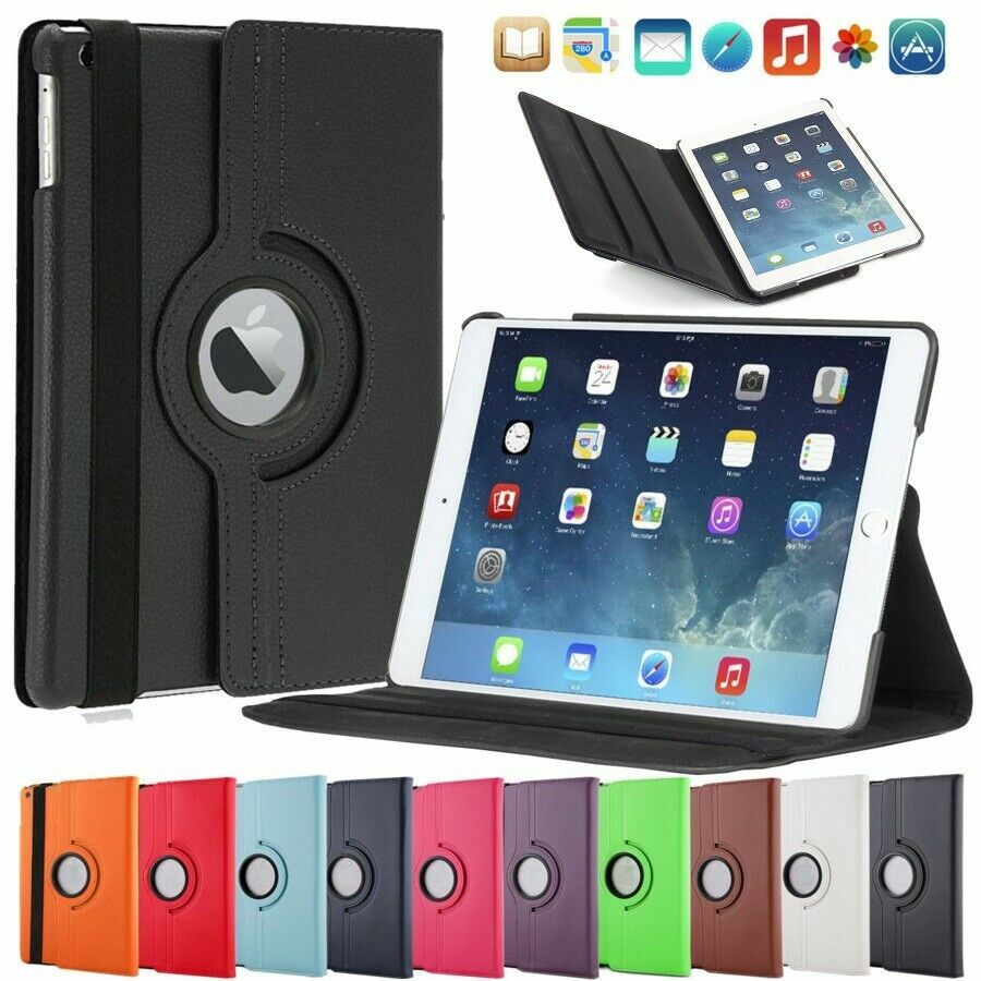 360° Smart Cover iPad 6th Generation 5th Gen Air 1/2 (9.7") Protective Sleeve Pouch Case