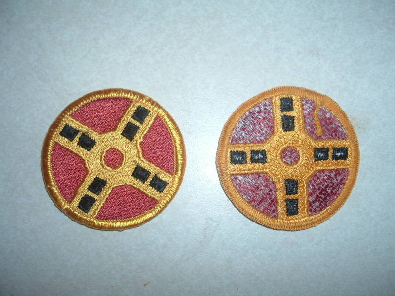 MILITARY PATCH US ARMY 425TH TRANSPORTATION BRIGADE COLORED SEW ON NEW OLD STOCK