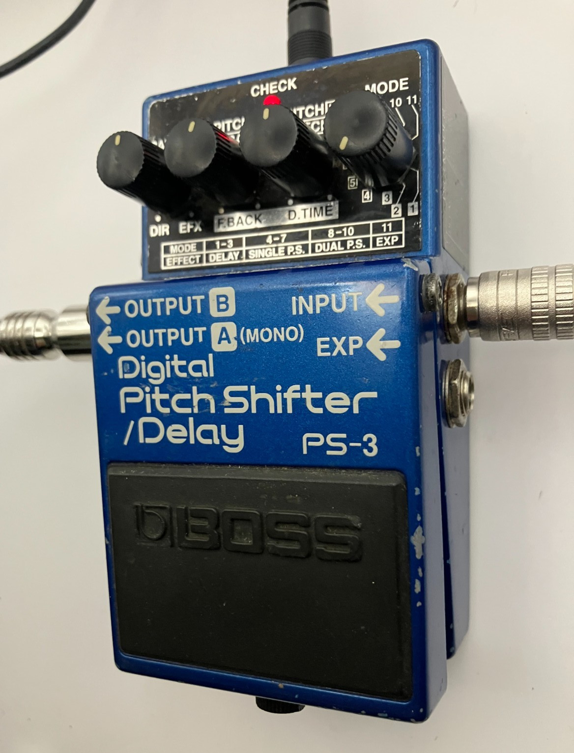 BOSS PS-3 Digital Pitch Shifter / Delay Guitar Effect Pedal Tested Working