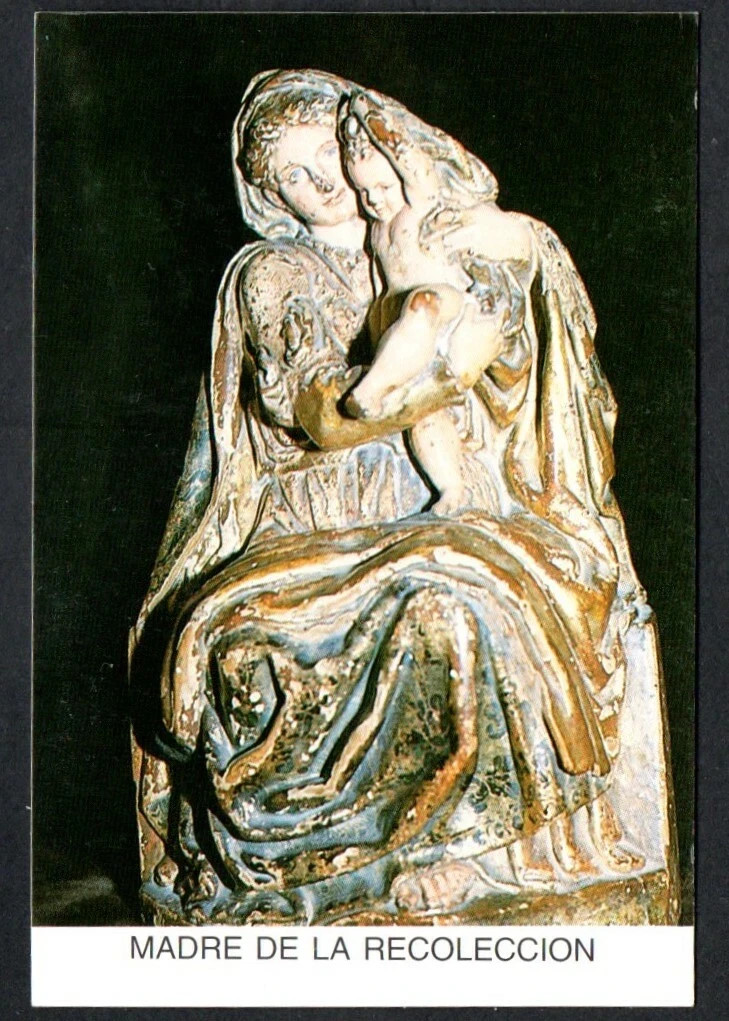 Holy card de la Virgin santino image pieuses estampa