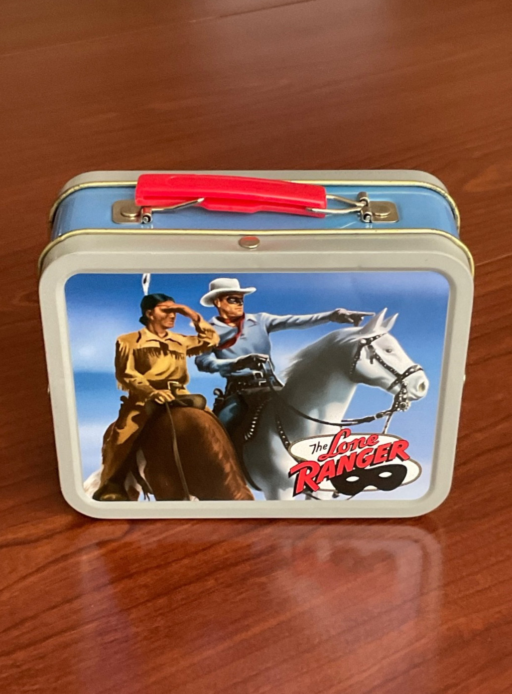 The Lone Ranger Mini Tin Lunch Box 2001 Cheerios 60th Anniversary