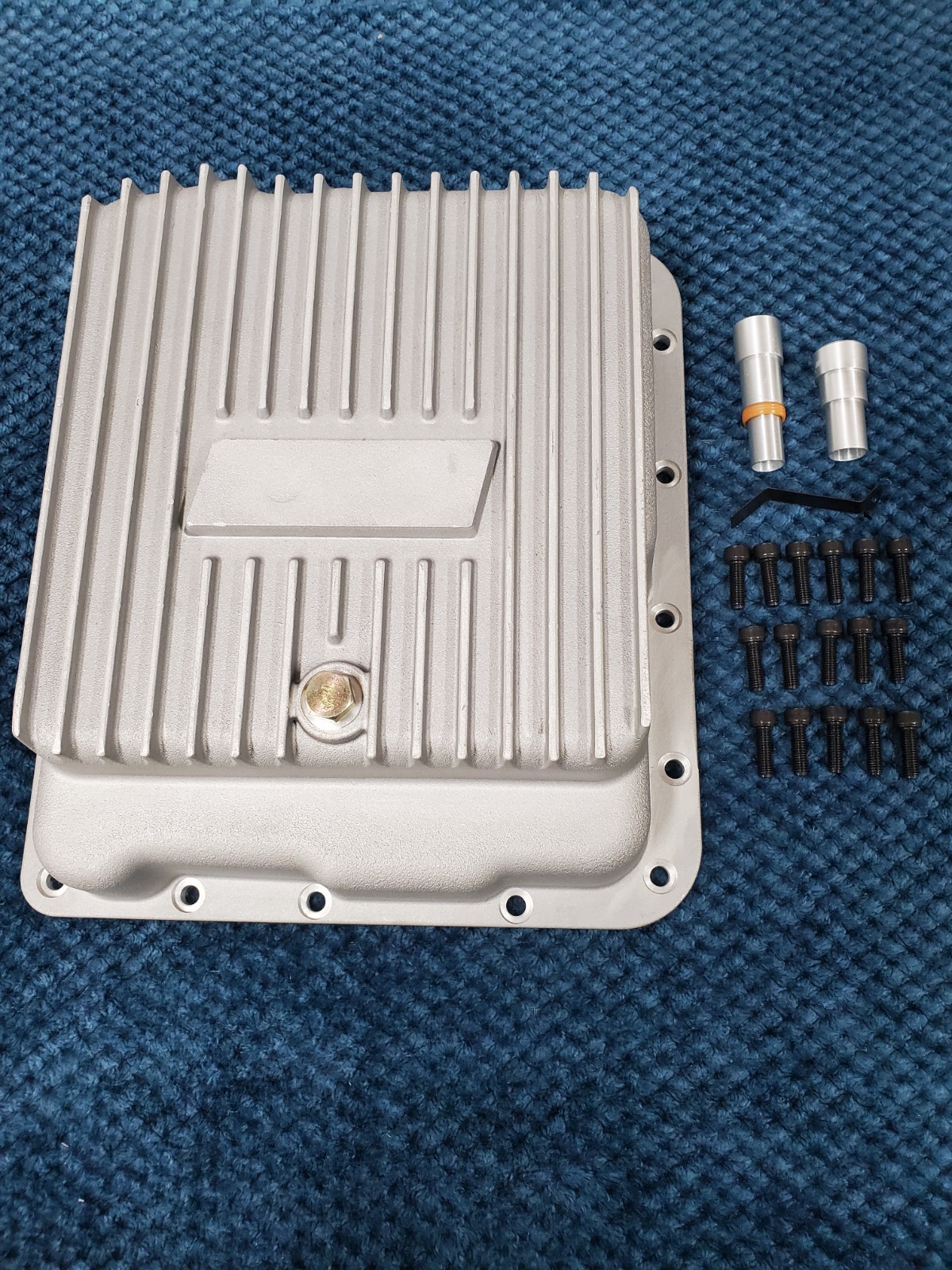 GM Chevrolet 4L60E and 700R4 Cast Aluminum Transmission Pan. FAST  FREE SHIPPING