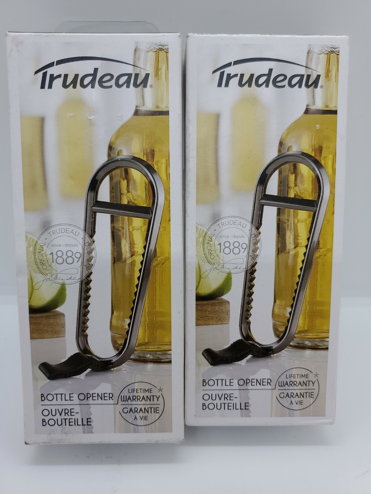 Trudeau Bottle Opener opens crown and twist caps easily.(2 packs)
