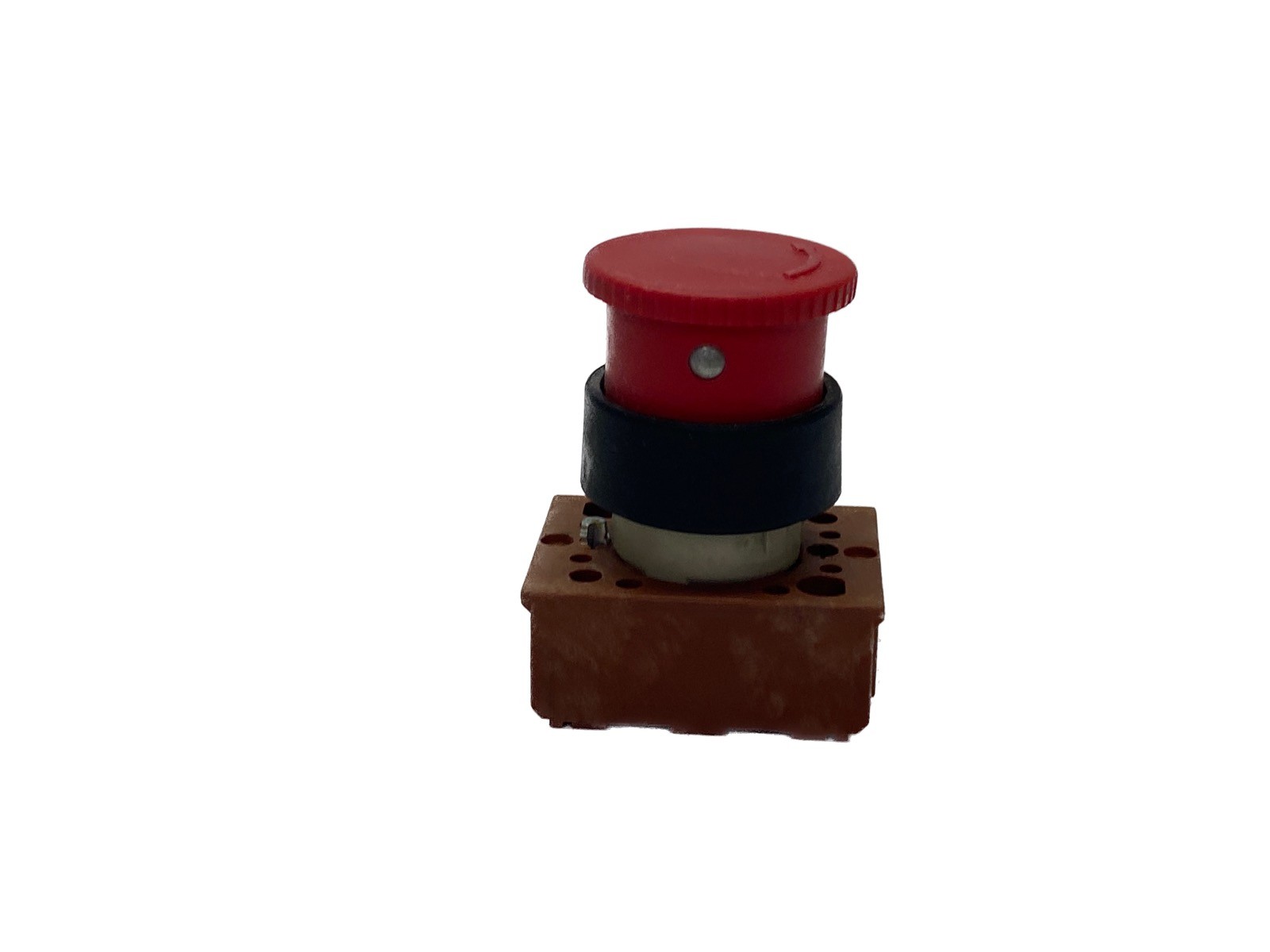 USED Siemens 22mm RED Twist Release Pushbutton Switch 3SB1000-1FC01