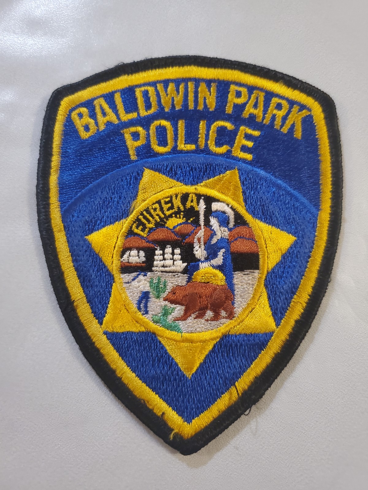 Vintage Baldwin Park Police Department, California