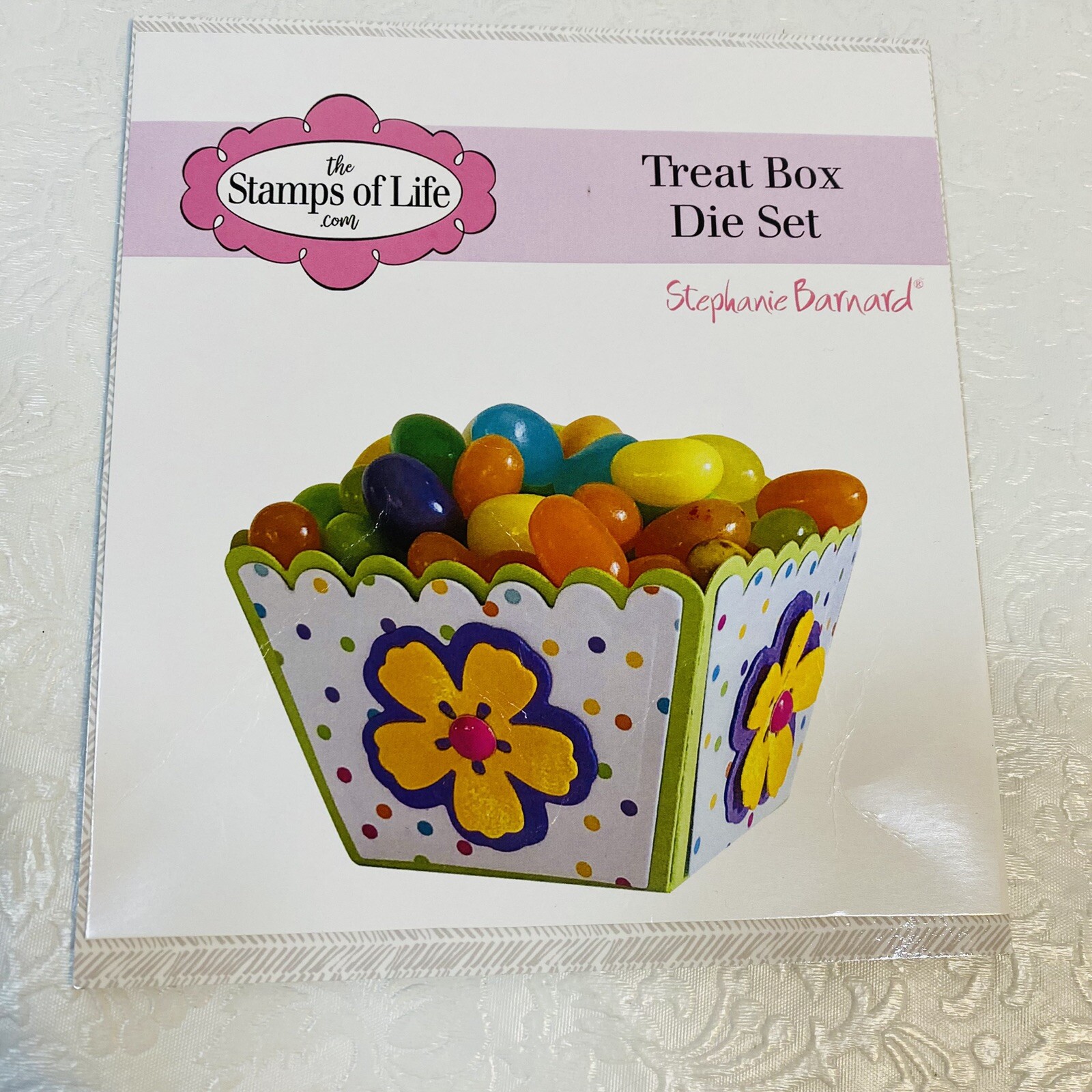 Stamps of Life Treat Box Die Set Cross Flower Duck Star Crafts Cards