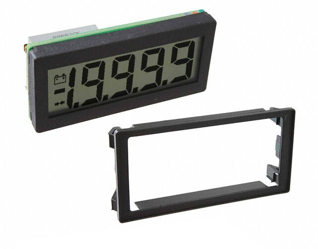 Lascar DPM 160S Display Panel Mount 4-1/2 Digit LCD Module, Configurable