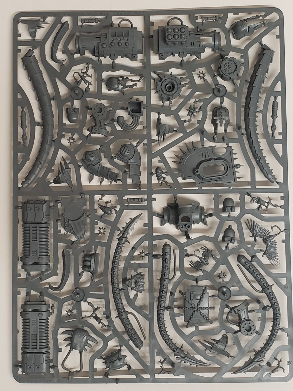 Chaos Knights Abominant Upgrade Sprue, 40k, GW