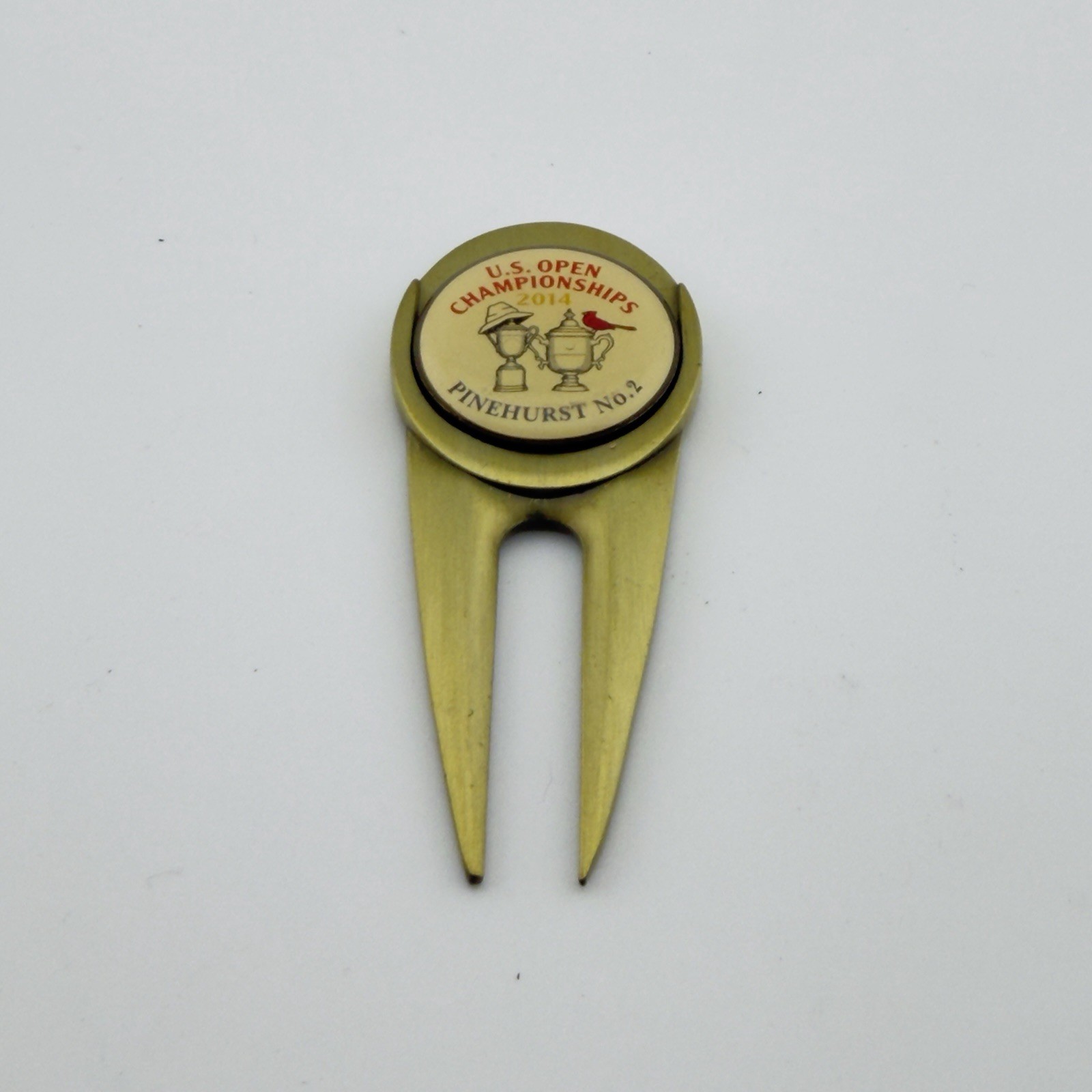2014 US Open Championship Pinehurst No. 2 Divot Tool w/ Ball Marker