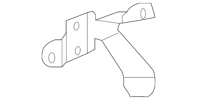 Genuine Subaru Blind Spot Radar Bracket 87613al00a