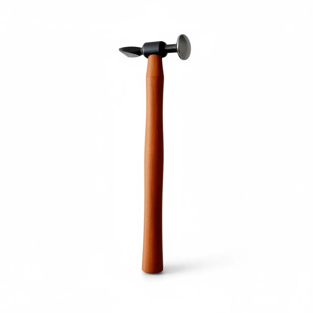 PDR INOX 11Wooden Handle Steel Dent Repair Hammer – Paintless & Painted Body Rep
