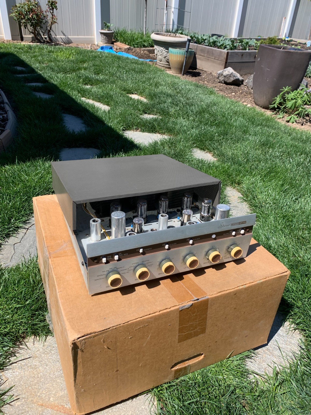Working Eico ST-70 Stereo Integrated Tube Amplifier