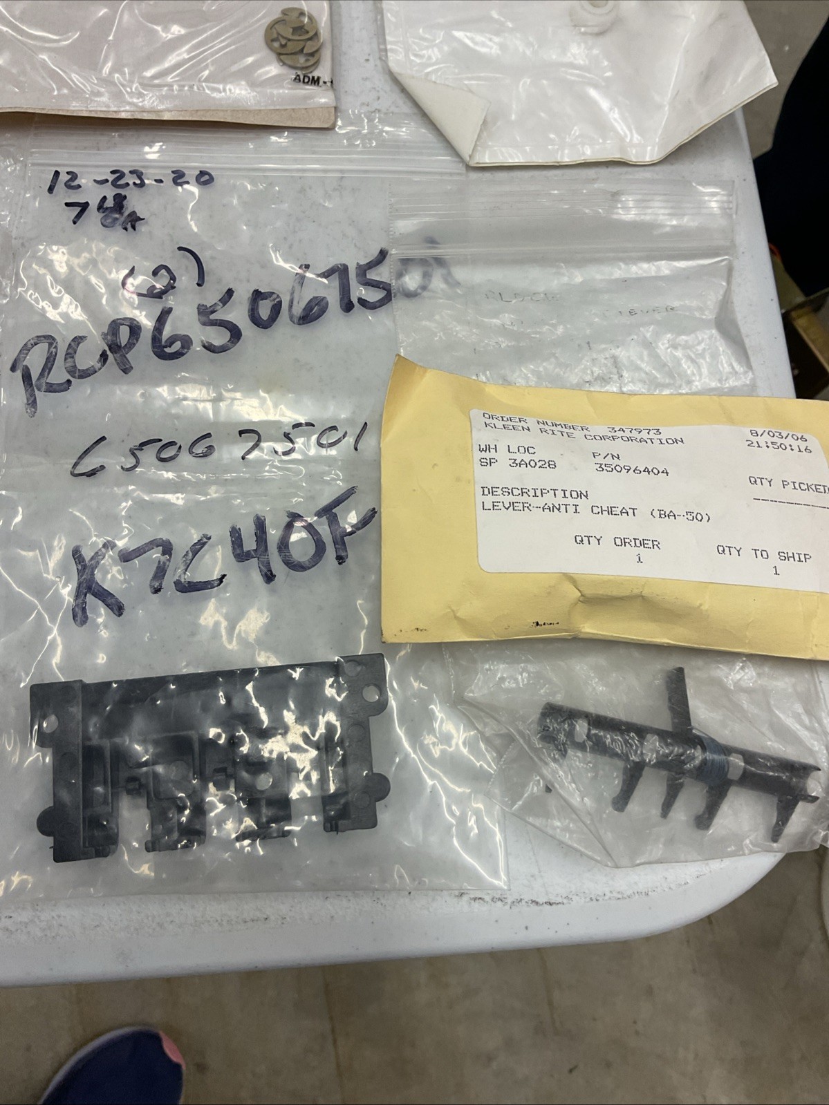 Rowe BA50’s Miscellaneous Parts