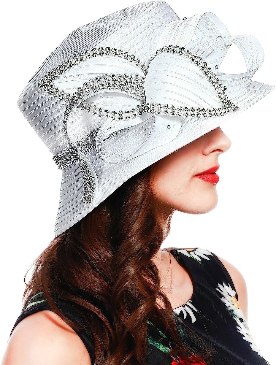 Women's Church Kentucky Dress Derby Hats for Women 5 COLORS