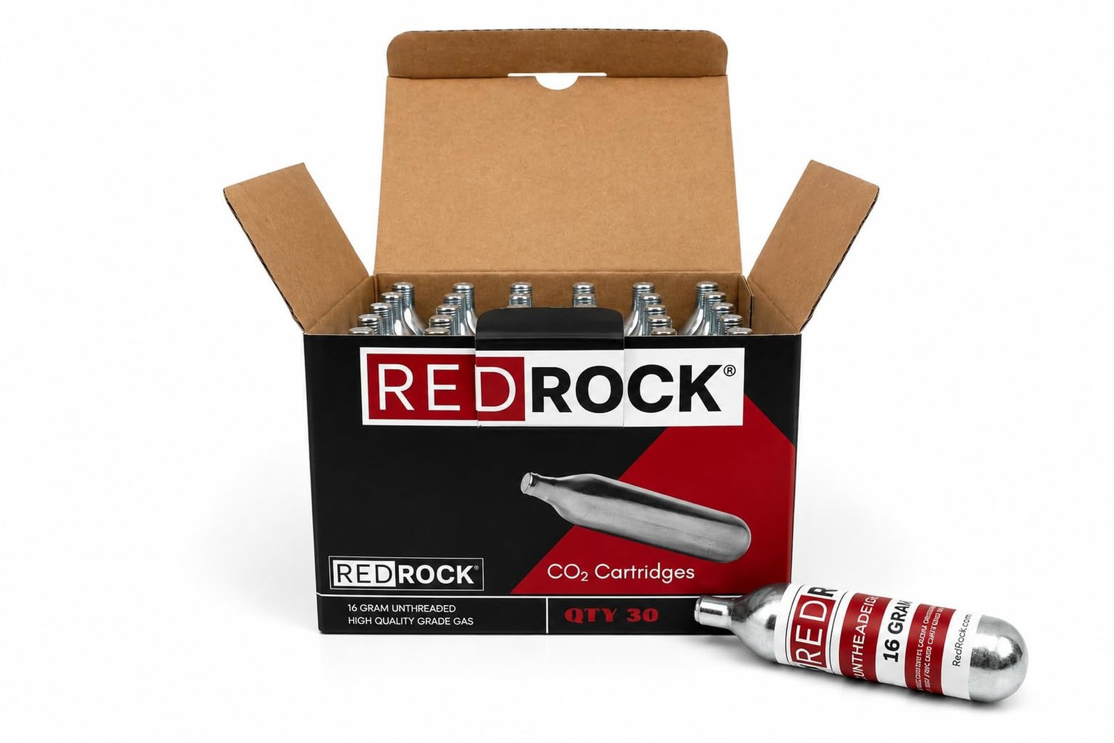 RedRock 16 Gram Unthreaded CO2 Cartridges for Gallo Drain Gun HVAC Drain Line...