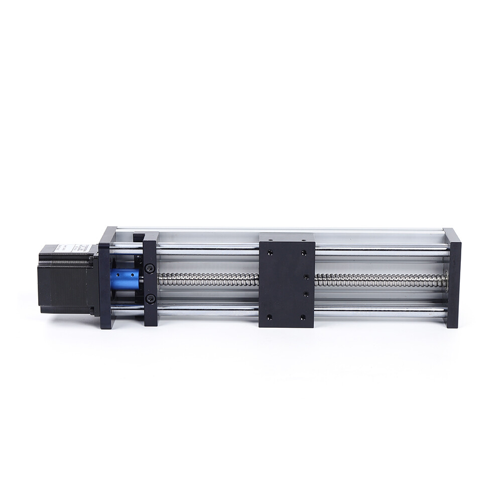 200mm Linear Guide Rail Slide Stage CNC Actuator 23 Nema Stepper Motor 24V